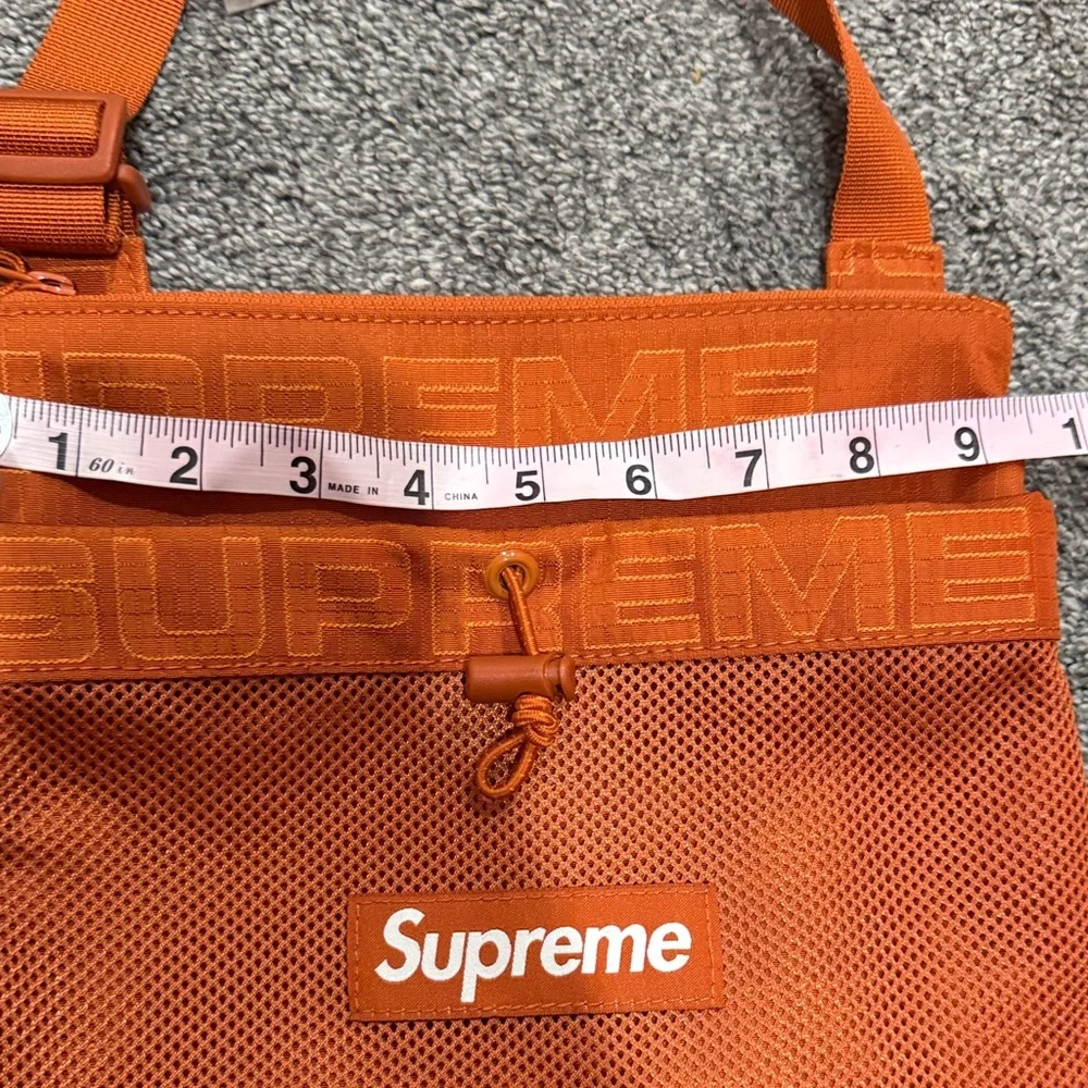 Supreme Orange Messenger Bag